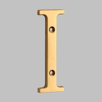 Traditional House Numbers Made of Solid Brass