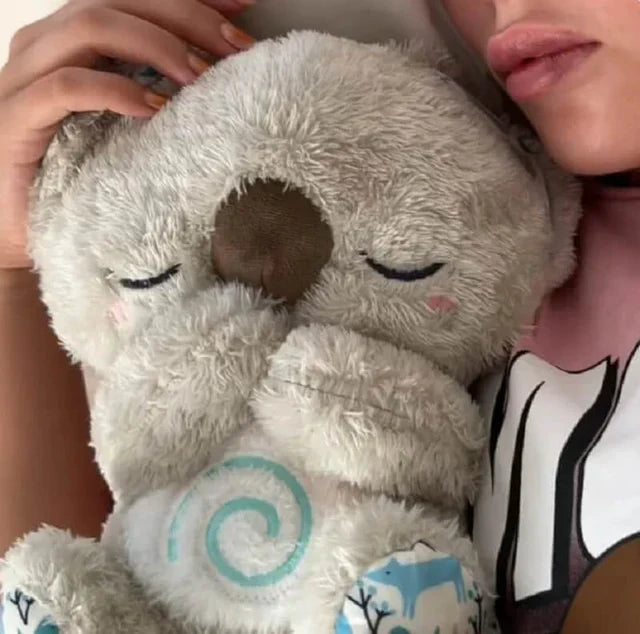 Soothing Koala Plush with Gentle Lights & Sounds