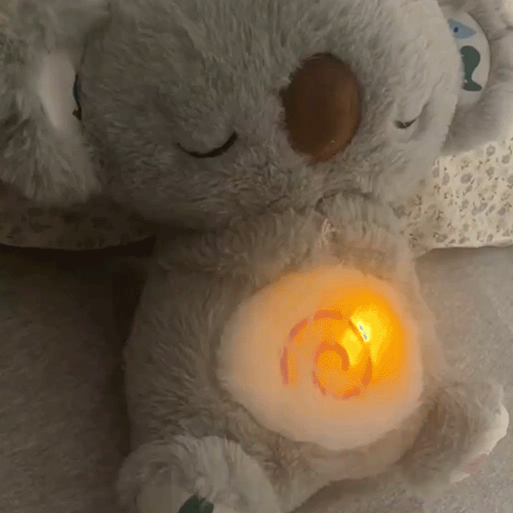 Soothing Koala Plush with Gentle Lights & Sounds