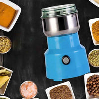 TurboGrind Electric Spice and Grain Mill – High-Speed Grinder in Stainless Steel