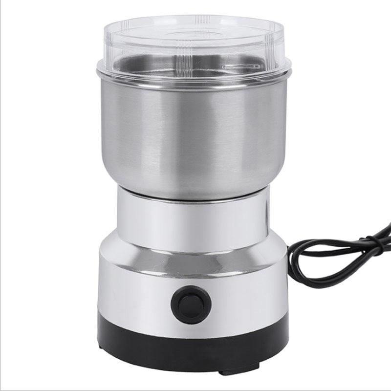TurboGrind Electric Spice and Grain Mill – High-Speed Grinder in Stainless Steel