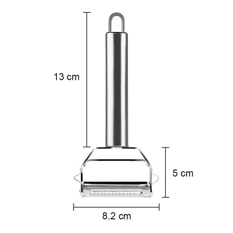 Ultra-Sharp Stainless Steel Multi-Function Vegetable Peeler & Julienne Cutter