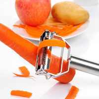 Ultra-Sharp Stainless Steel Multi-Function Vegetable Peeler & Julienne Cutter