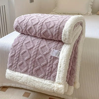 Ultra-soft Sherpa Blanket – Cozy, Warm, and Stylish Comfort