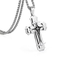 Vnox | Cross Pendant Necklace