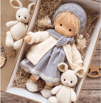Waldorf-inspired handmade cuddle doll – Soft, safe, and imaginative playtime