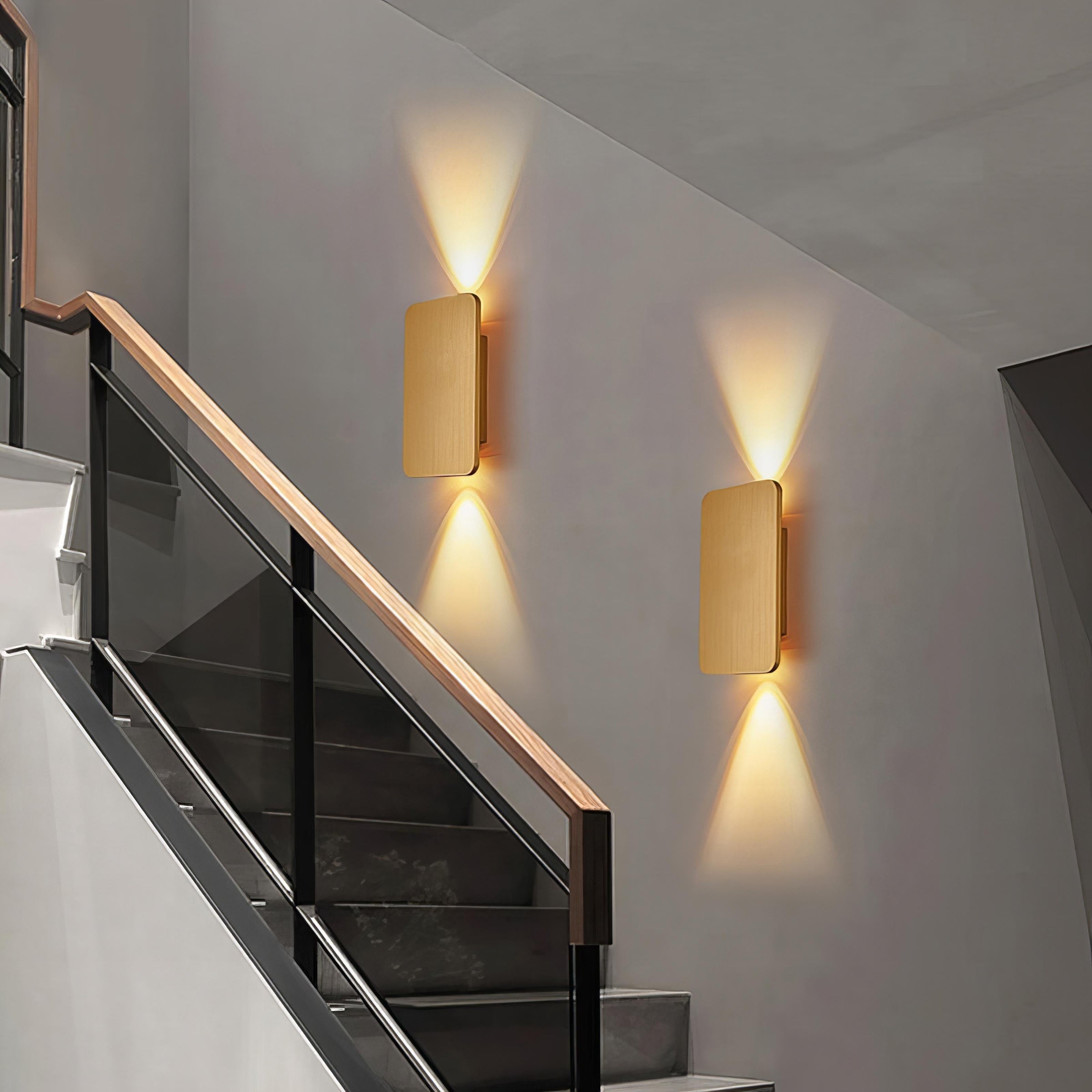 Modern Metal Rectangular LED Sconce