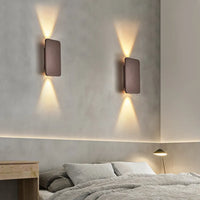 Wall Lamp Modern Metal Rectangular LED Indoor