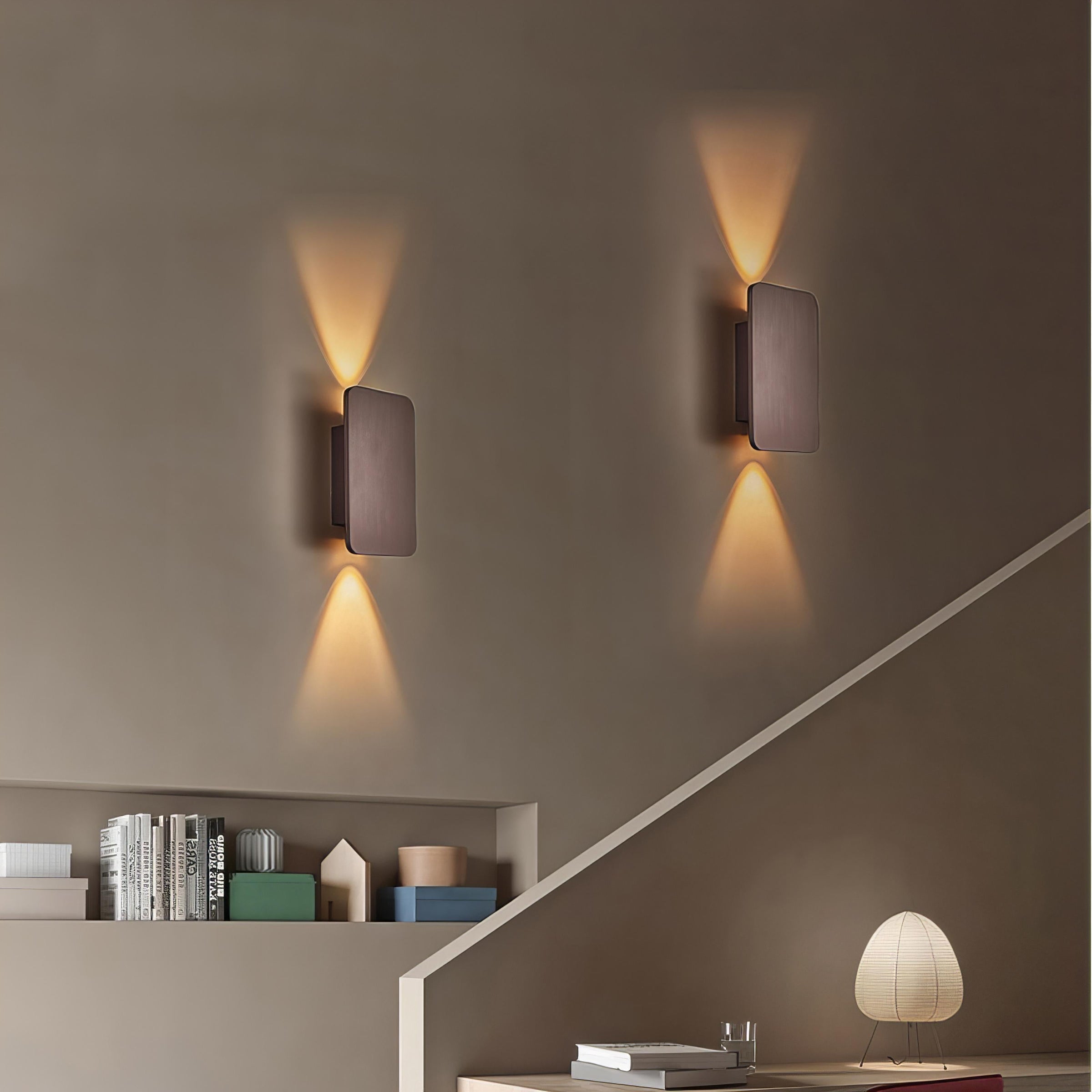 Modern Metal Rectangular LED Sconce