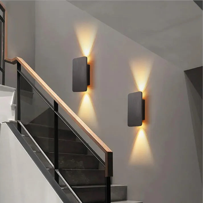 Wall Lamp Modern Metal Rectangular LED Indoor