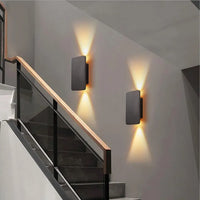 Wall Lamp Modern Metal Rectangular LED Indoor