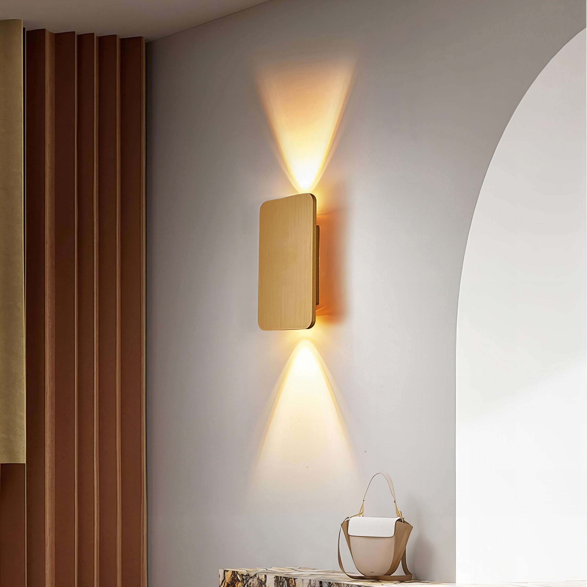 Modern Metal Rectangular LED Sconce