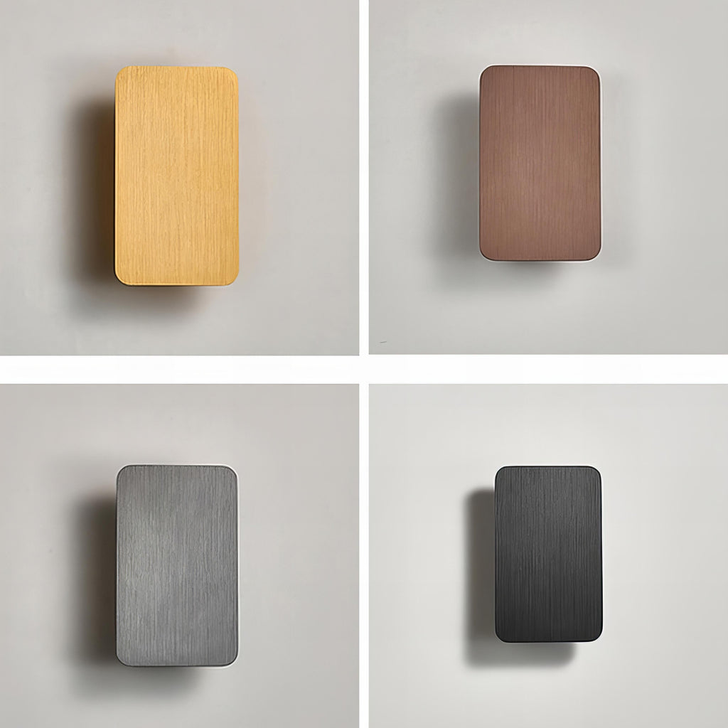 Modern Metal Rectangular LED Sconce