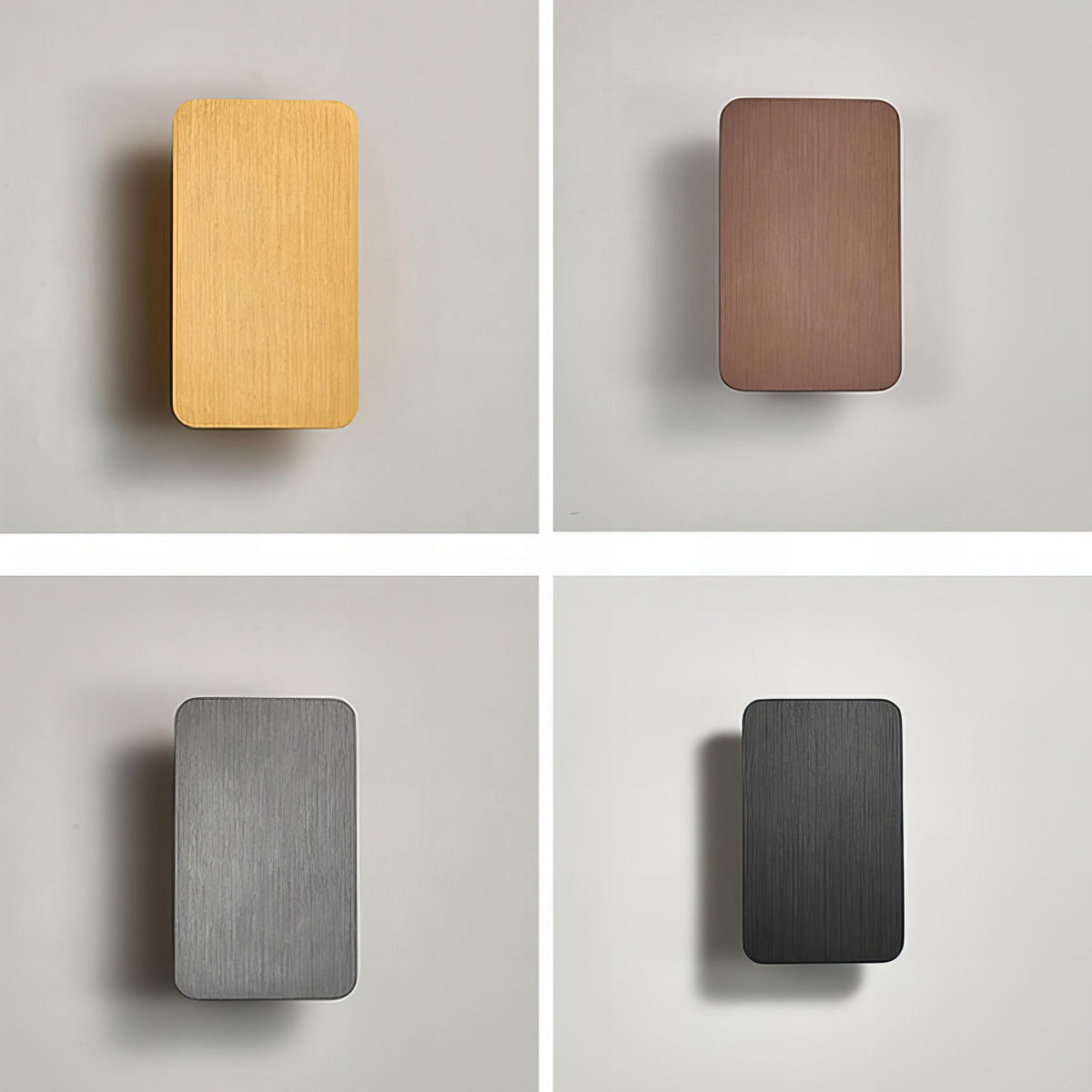 Modern Metal Rectangular LED Sconce