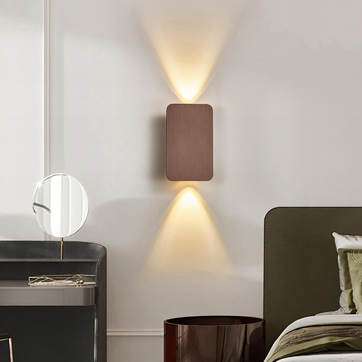 Modern Metal Rectangular LED Sconce