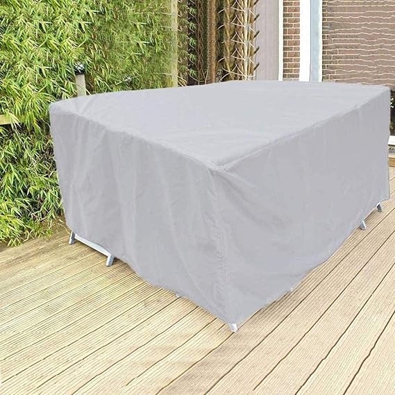 Waterproof Furniture Cover for Garden Black Polyester
