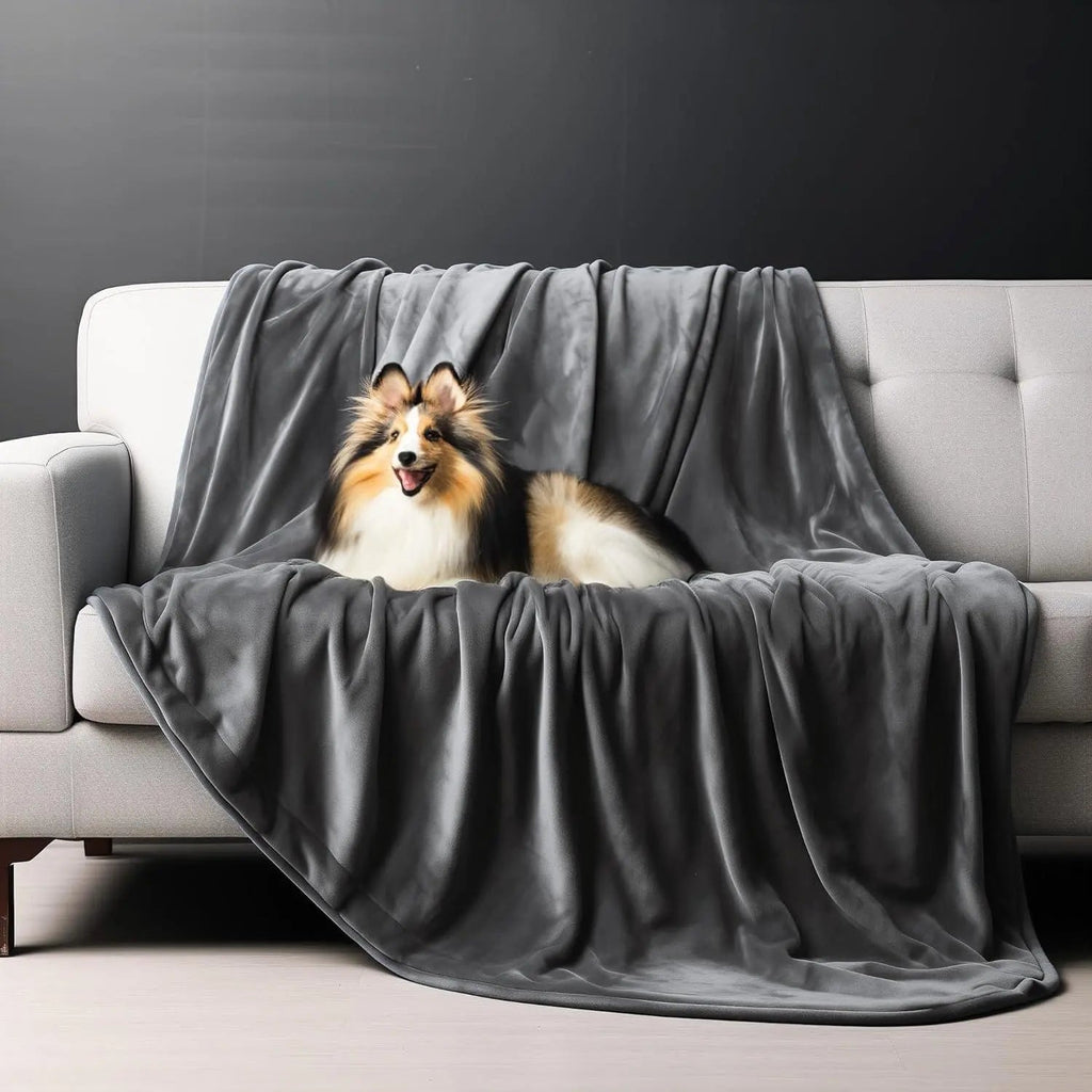 Waterproof Throw Blanket for Bed and Couch