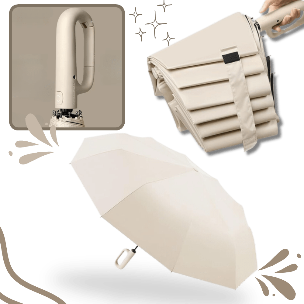 Wind Resistant Umbrella with Automatic Lock - Nyvara Shop