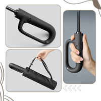 Wind Resistant Umbrella with Automatic Lock