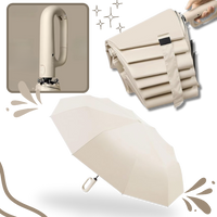 Wind Resistant Umbrella with Automatic Lock