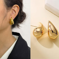 Women's Chunky Teardrop Earrings