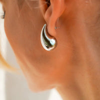 Women's Chunky Teardrop Earrings