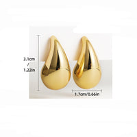 Women's Chunky Teardrop Earrings