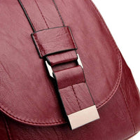 Chic Women's Genuine Leather Backpack