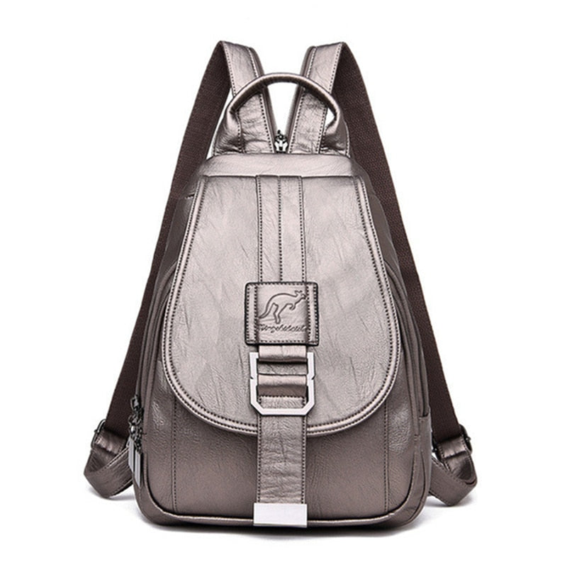Women's Leather Backpack