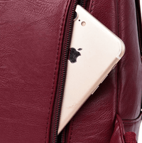Chic Women's Genuine Leather Backpack