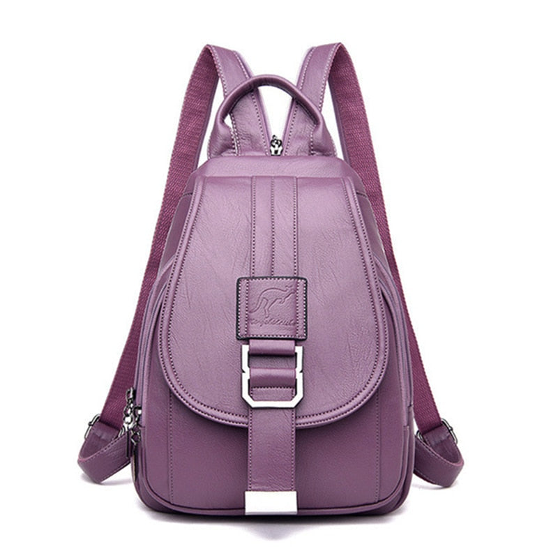 Women's Leather Backpack