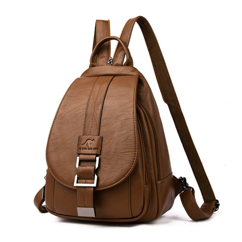 Women's Leather Backpack