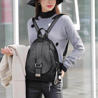 Chic Women's Genuine Leather Backpack