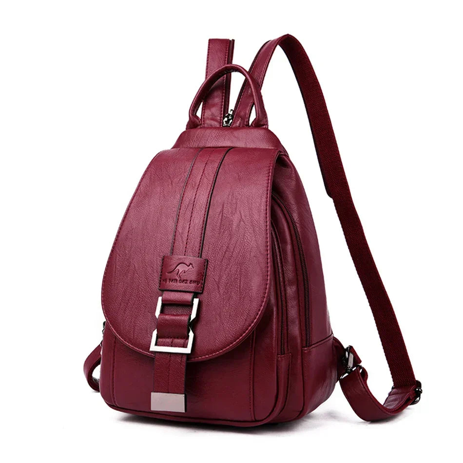 Women's Leather Backpack