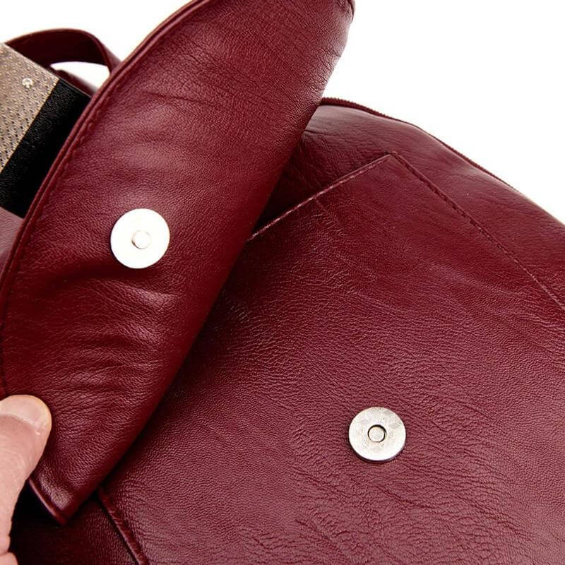 Chic Women's Genuine Leather Backpack