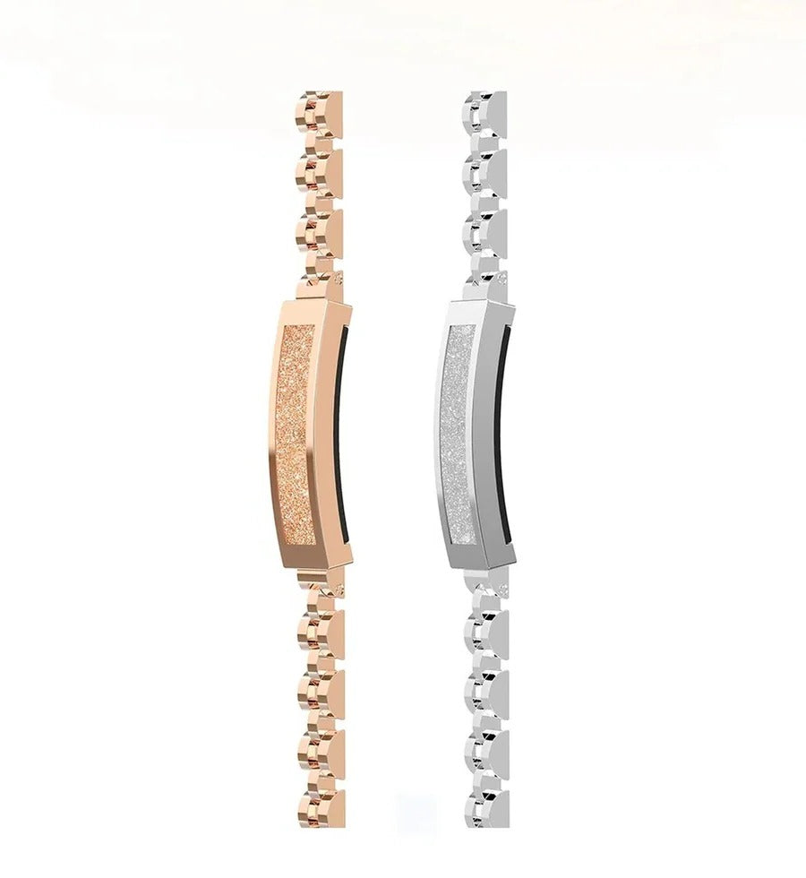 Women's Stylish Fitness Bracelet with Heart Rate & Sleep Tracking