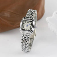 Women's Square Watch with Roman Numerals