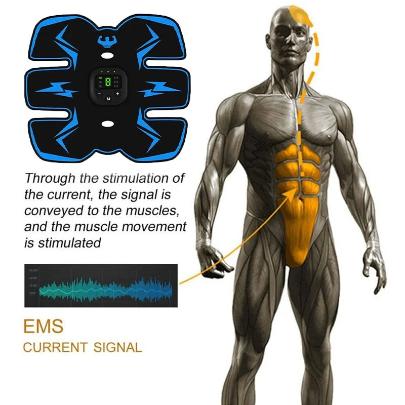 EMS Muscle Toning Belt - Body Shaping Stimulator
